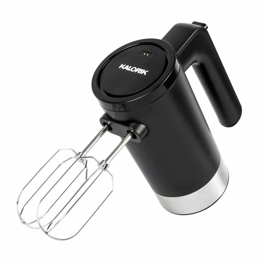 Mixers * | Kalorik Mixers 5-Speed Black Hand Mixer