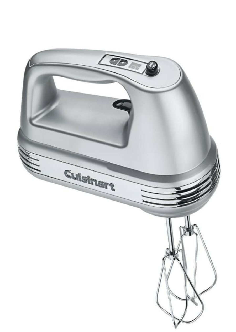 Mixers * | Cuisinart Mixers Power Advantage 35-In Cord 9-Speed Silver Hand Mixer