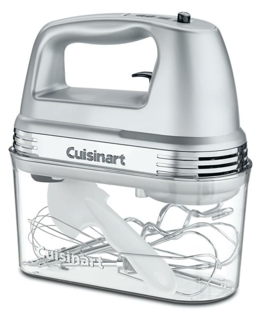 Mixers * | Cuisinart Mixers Power Advantage 35-In Cord 9-Speed Silver Hand Mixer