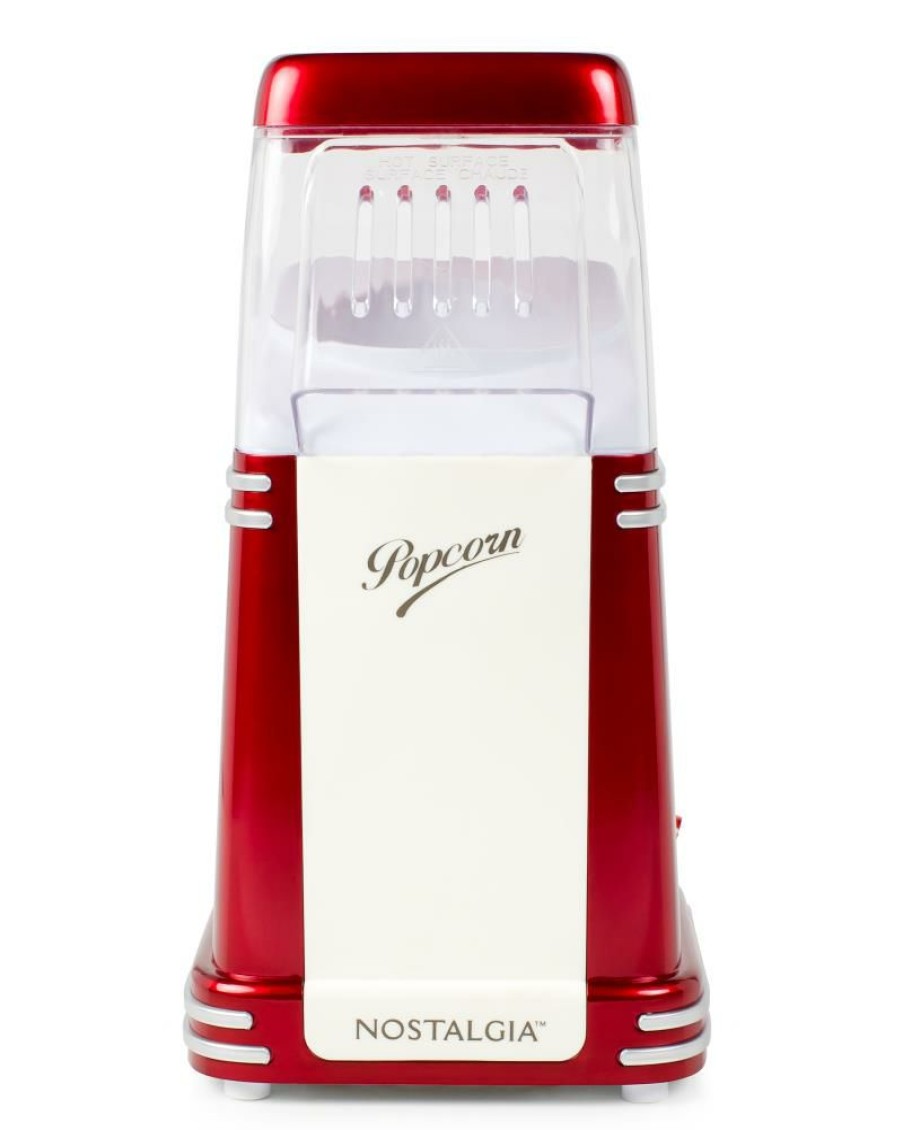 Specialty Appliances * | Nostalgia Specialty Appliances 0.25-Cup Hot Air Table-Top Popcorn Maker