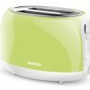 Toasters & Toaster Ovens * | Sencor Toasters & Toaster Ovens 2-Slice Green 800-Watt Toaster