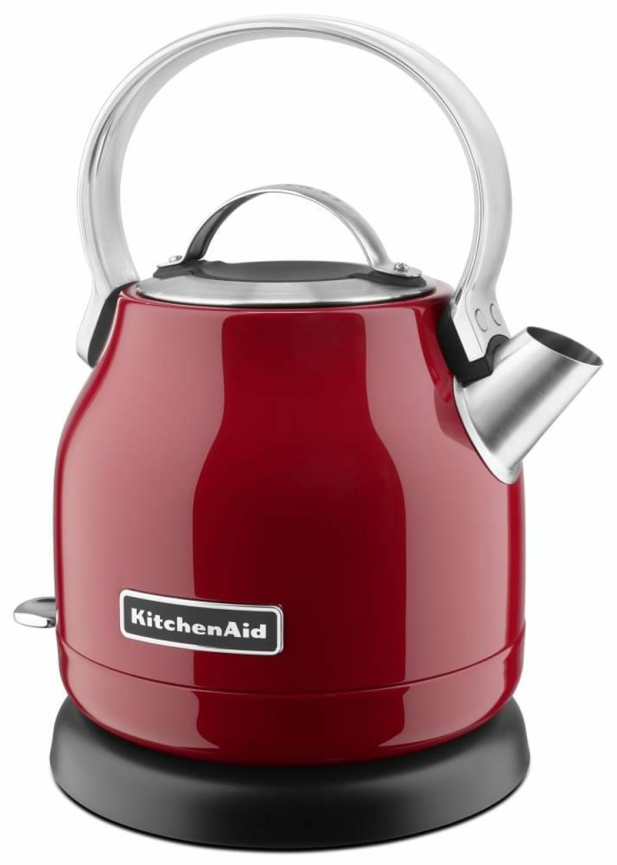 Espresso, Tea & Coffee Machines * | Kitchenaid Espresso, Tea & Coffee Machines Empire Red 5-Cup Corded Manual Electric Kettle