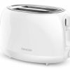 Toasters & Toaster Ovens * | Sencor Toasters & Toaster Ovens 2-Slice White 800-Watt Toaster