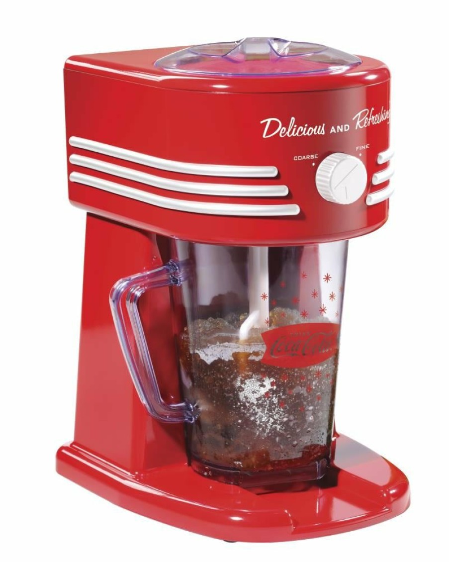 Specialty Appliances * | Nostalgia Specialty Appliances 40-Oz Red Slush Drink Machine