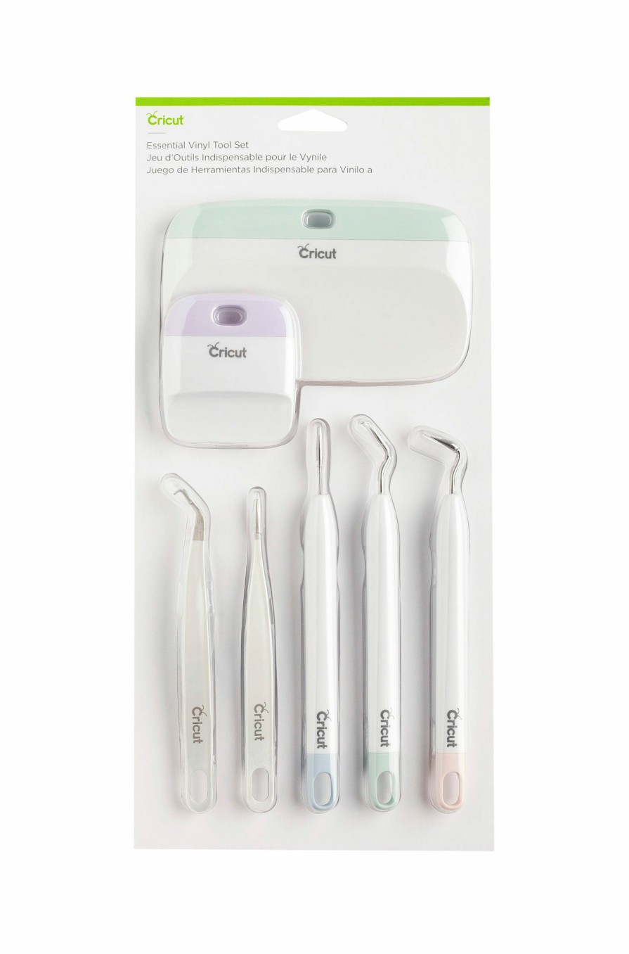 Specialty Appliances * | Cricut Specialty Appliances Cricut Essential Vinyl Tool Set