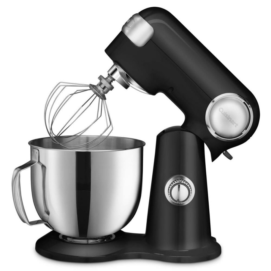 Mixers * | Cuisinart Mixers 5.5-Quart 12-Speed Onyx Black Residential Stand Mixer