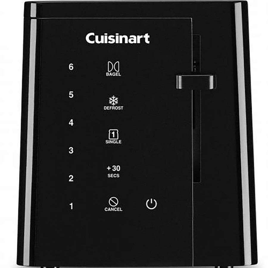 Toasters & Toaster Ovens * | Cuisinart Toasters & Toaster Ovens 2-Slice Black 1800-Watt Toaster