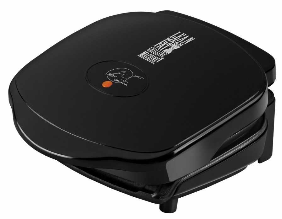 Indoor Grills, Skillets & Waffle Makers * | George Foreman Indoor Grills, Skillets & Waffle Makers 7.36-In L X 5.67-In W Non-Stick Residential