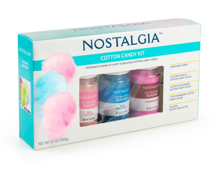 Specialty Appliances * | Nostalgia Specialty Appliances Cotton Candy Accessory Kit