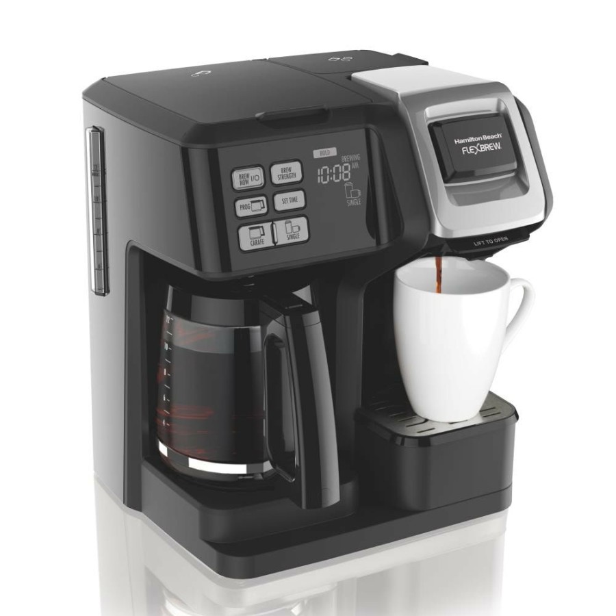 Espresso, Tea & Coffee Machines * | Hamilton Beach Espresso, Tea & Coffee Machines Hamilton Beach Flexbrew Trio Coffee Maker