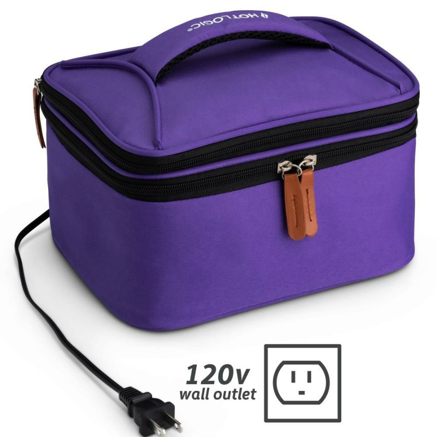 Cookers & Steamers * | Hotlogic Cookers & Steamers 1.5-Quart Purple Rectangle Slow Cooker