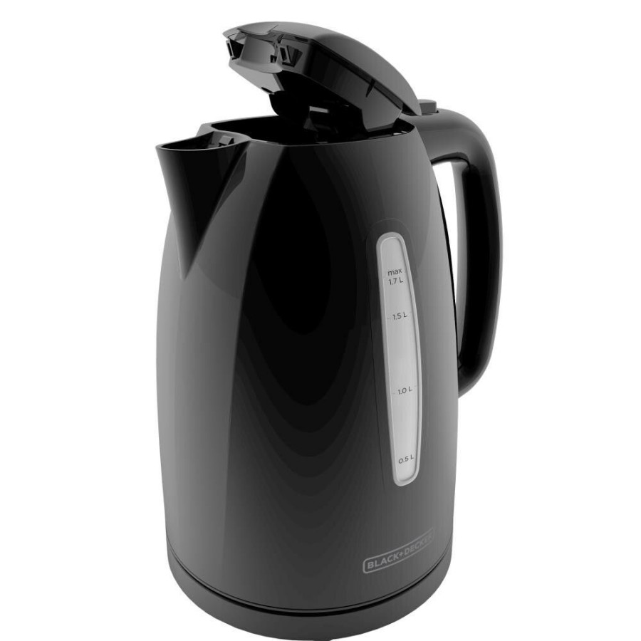 Espresso, Tea & Coffee Machines * | Black+Decker Espresso, Tea & Coffee Machines Black 7-Cup Corded Electric Kettle