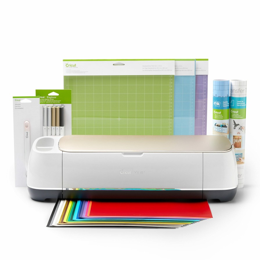 Specialty Appliances * | Cricut Specialty Appliances Cricut Maker Diy Starter Bundle