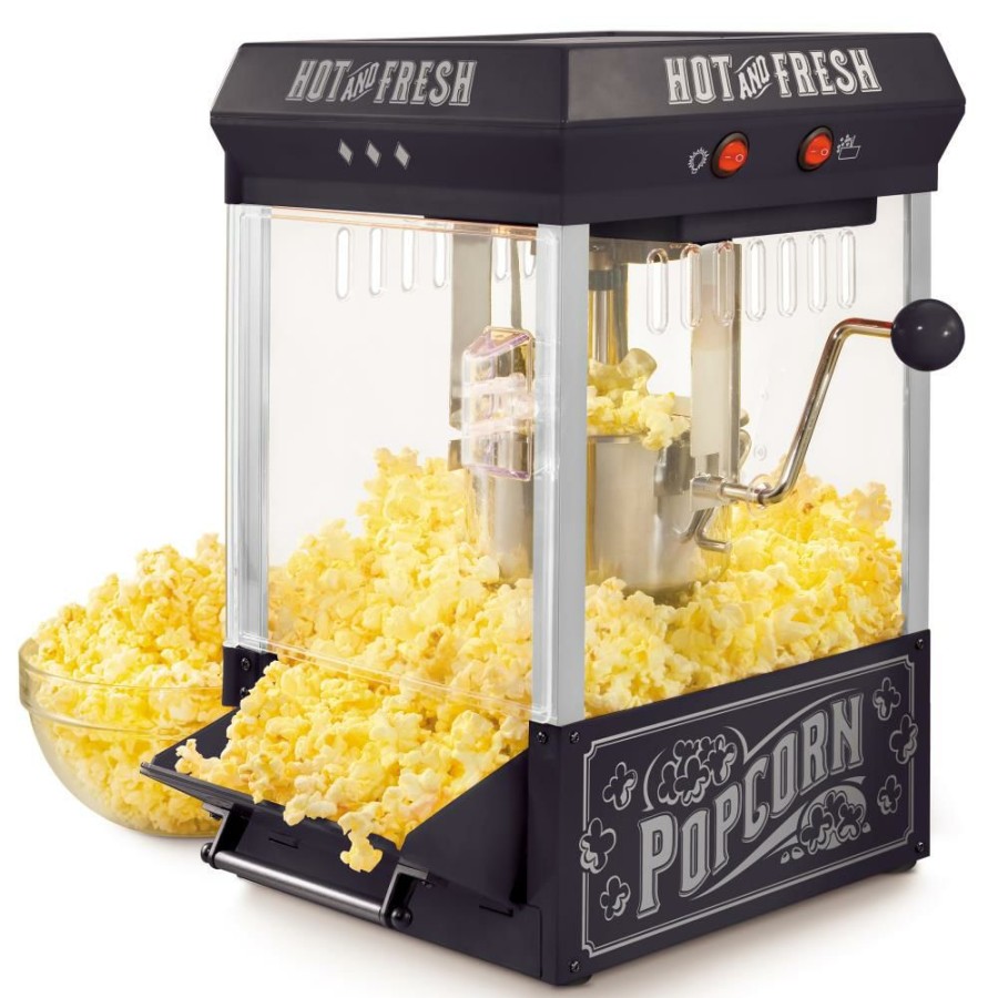 Specialty Appliances * | Nostalgia Specialty Appliances 0.25-Cup Oil Table-Top Popcorn Maker