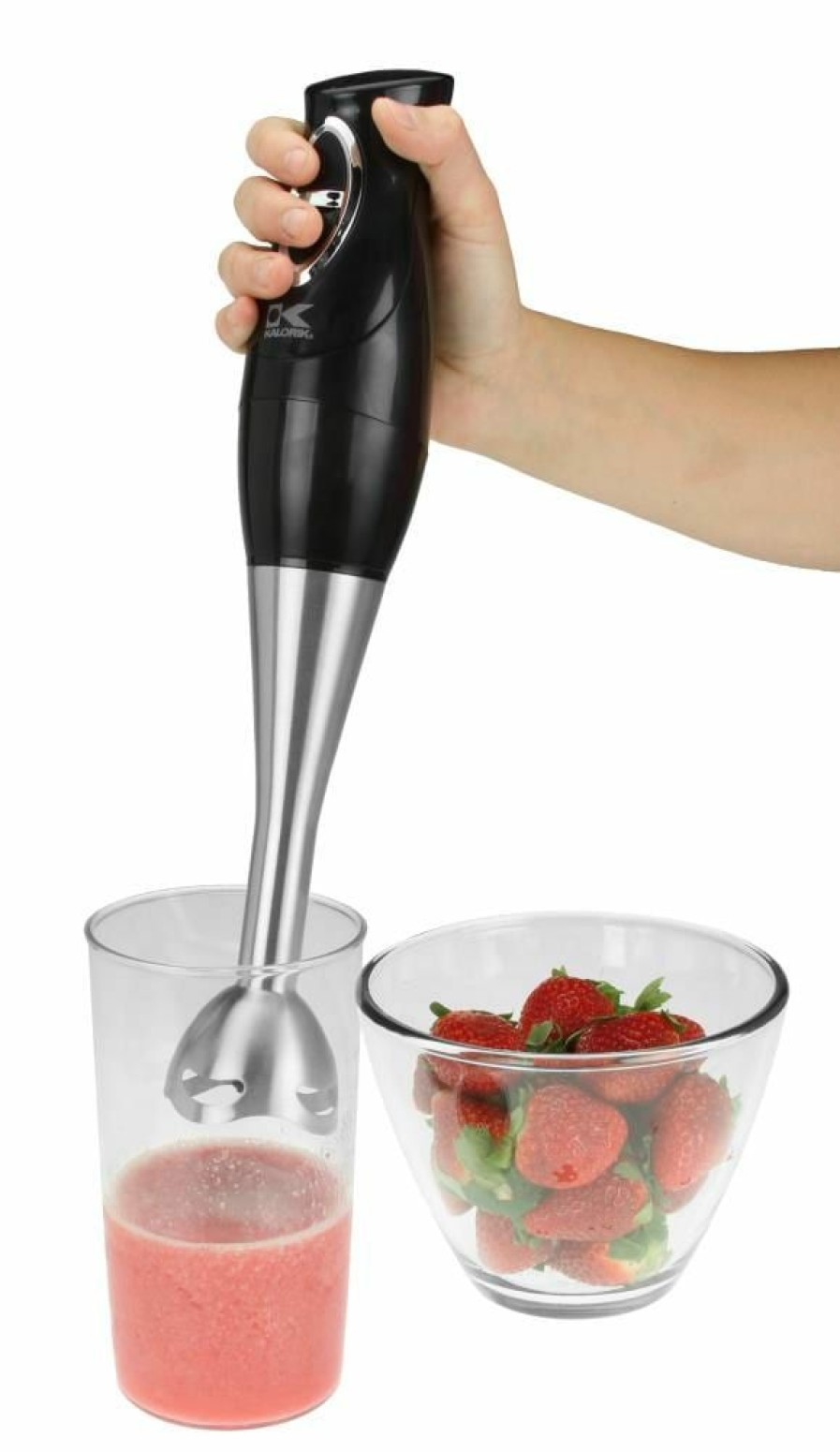 Mixers * | Kalorik Mixers Kalorik 59.75-In Cord 2-Speed Black Hand Mixer