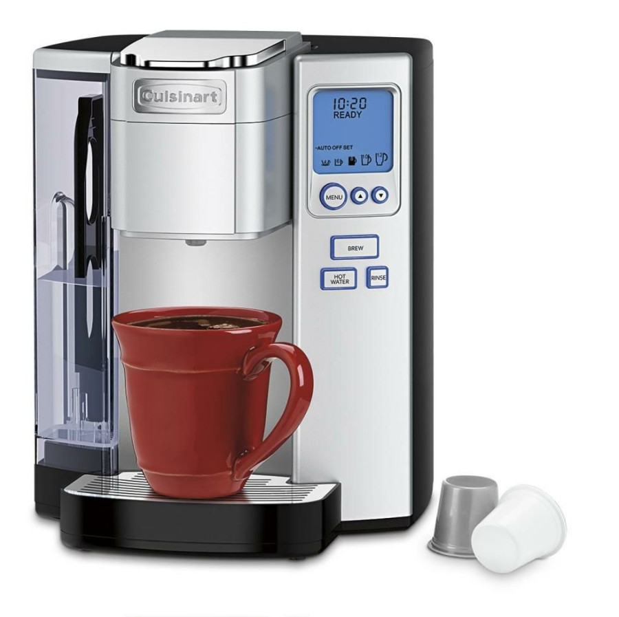 Espresso, Tea & Coffee Machines * | Cuisinart Espresso, Tea & Coffee Machines Stainless Steel Programmable Single-Serve Coffee Maker