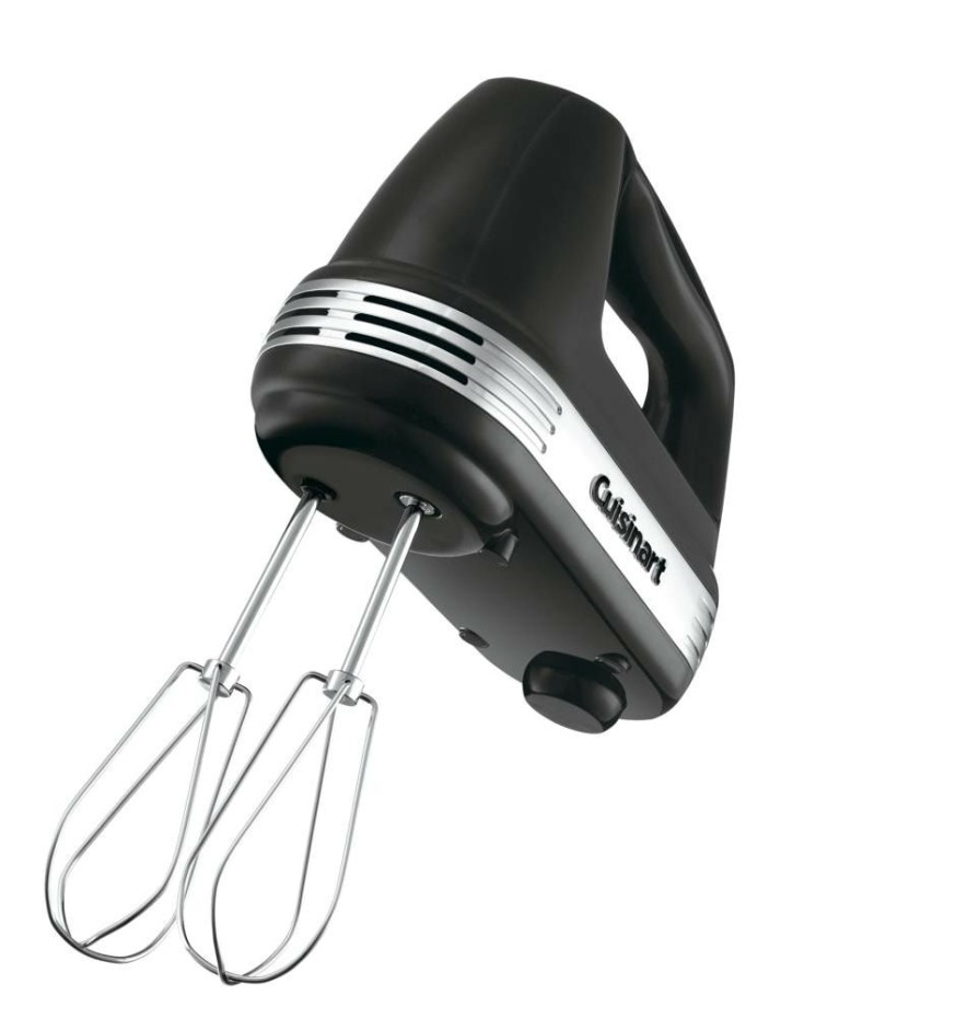 Mixers * | Cuisinart Mixers Power Advantage 35-In Cord 5-Speed Black Hand Mixer