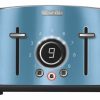 Toasters & Toaster Ovens * | Sencor Toasters & Toaster Ovens 4-Slice Blue 1600-Watt Toaster