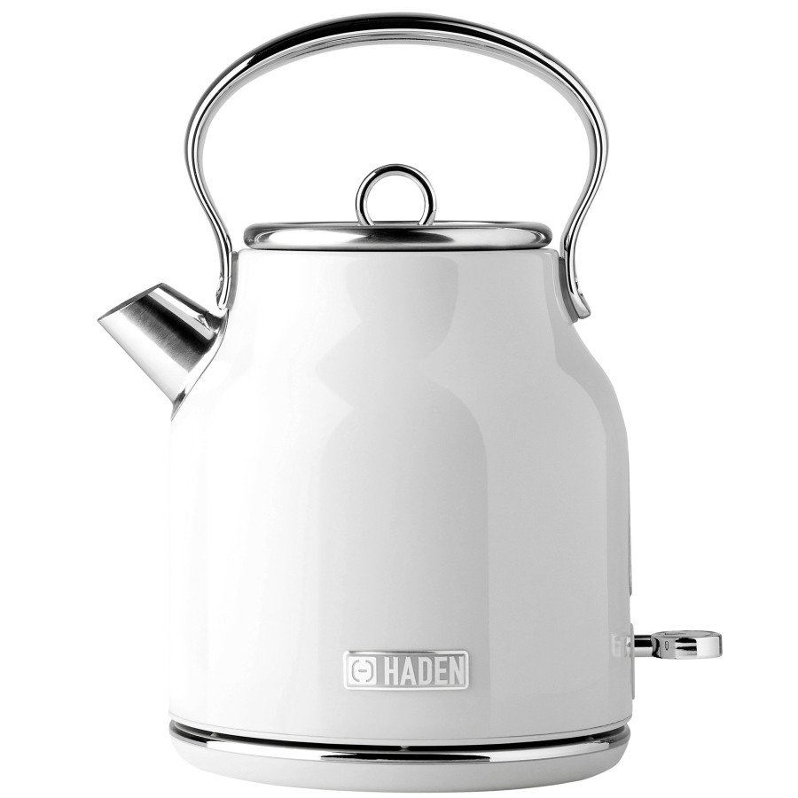 Espresso, Tea & Coffee Machines * | Haden Espresso, Tea & Coffee Machines Heritage 1.7 Liter (7 Cup) Stainless Steel Electric Kettle With Auto Shut-Off And Boil-Dry Protection 75012