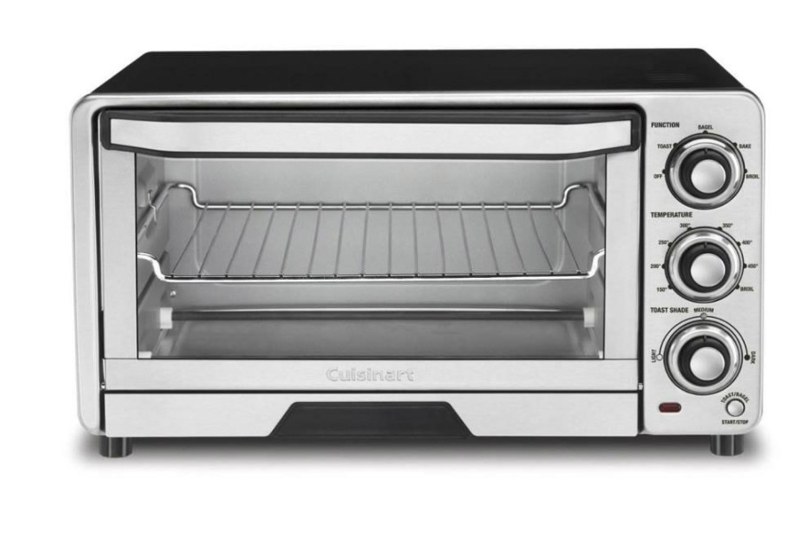 Toasters & Toaster Ovens * | Cuisinart Toasters & Toaster Ovens 4-Slice Stainless Steel Toaster Oven (1800-Watt)