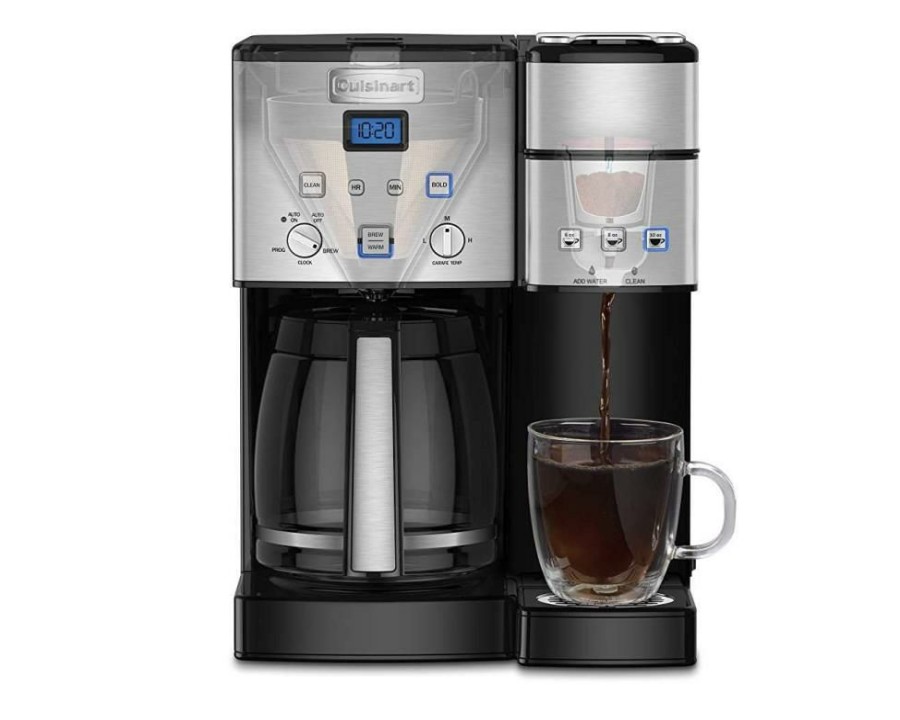 Espresso, Tea & Coffee Machines * | Cuisinart Espresso, Tea & Coffee Machines 12-Cup Stainless Steel Residential Drip Coffee Maker