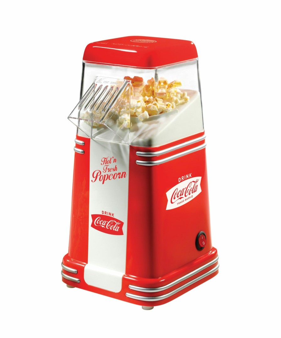 Specialty Appliances * | Nostalgia Specialty Appliances 0.25-Cup Hot Air Table-Top Popcorn Maker