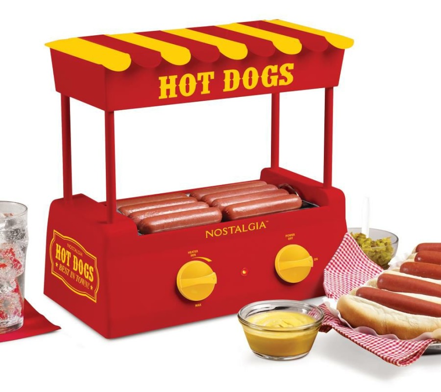 Specialty Appliances * | Nostalgia Specialty Appliances Hot Dog Roller