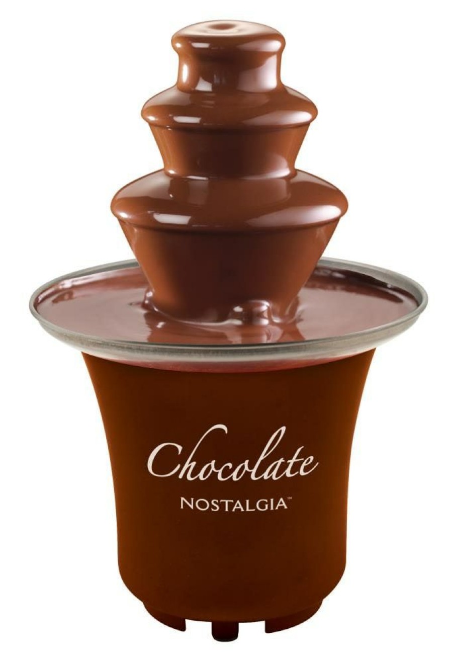 Specialty Appliances * | Nostalgia Specialty Appliances 3-Tier Chocolate Fountain