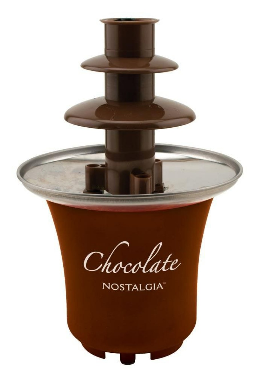 Specialty Appliances * | Nostalgia Specialty Appliances 3-Tier Chocolate Fountain