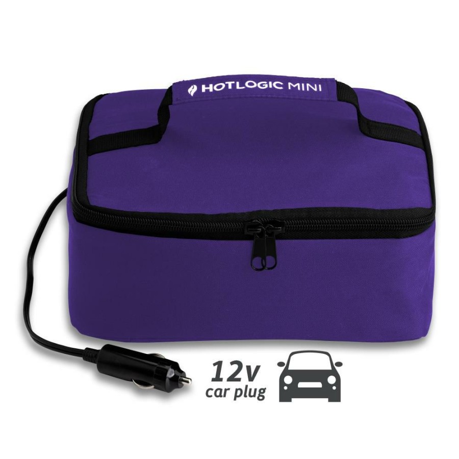 Cookers & Steamers * | Hotlogic Cookers & Steamers 1.5-Quart Purple Rectangle Slow Cooker