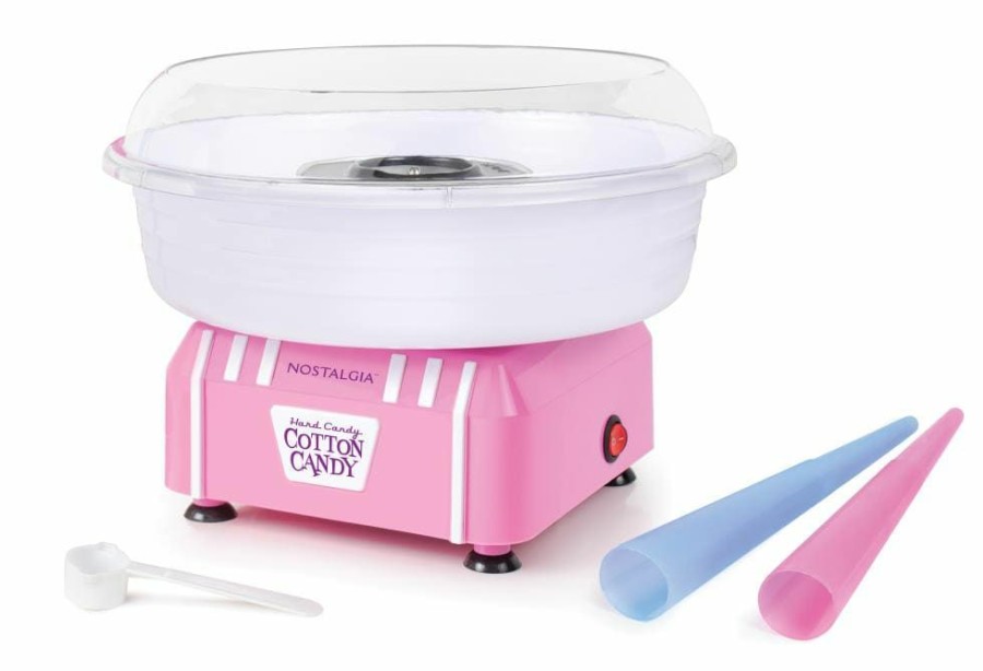 Specialty Appliances * | Nostalgia Specialty Appliances Pink Countertop Cotton Candy Maker