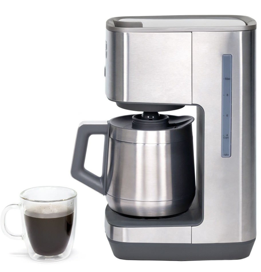 Espresso, Tea & Coffee Machines * | Ge Espresso, Tea & Coffee Machines 10-Cup Stainless Steel Residential Drip Coffee Maker