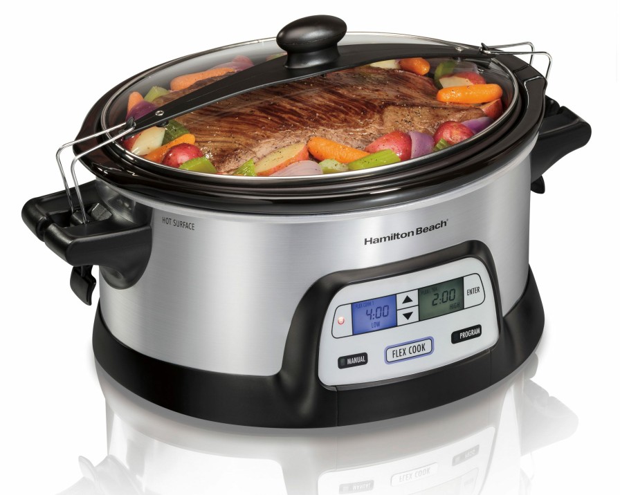 Cookers & Steamers * | Hamilton Beach Cookers & Steamers Slow Cookers