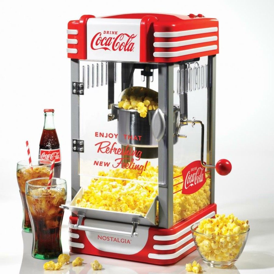 Specialty Appliances * | Nostalgia Specialty Appliances 0.25-Cup Oil Table-Top Popcorn Maker