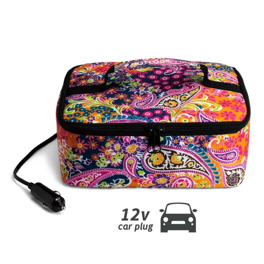 Cookers & Steamers * | Hotlogic Cookers & Steamers 1.5-Quart Paisley Rectangle Slow Cooker