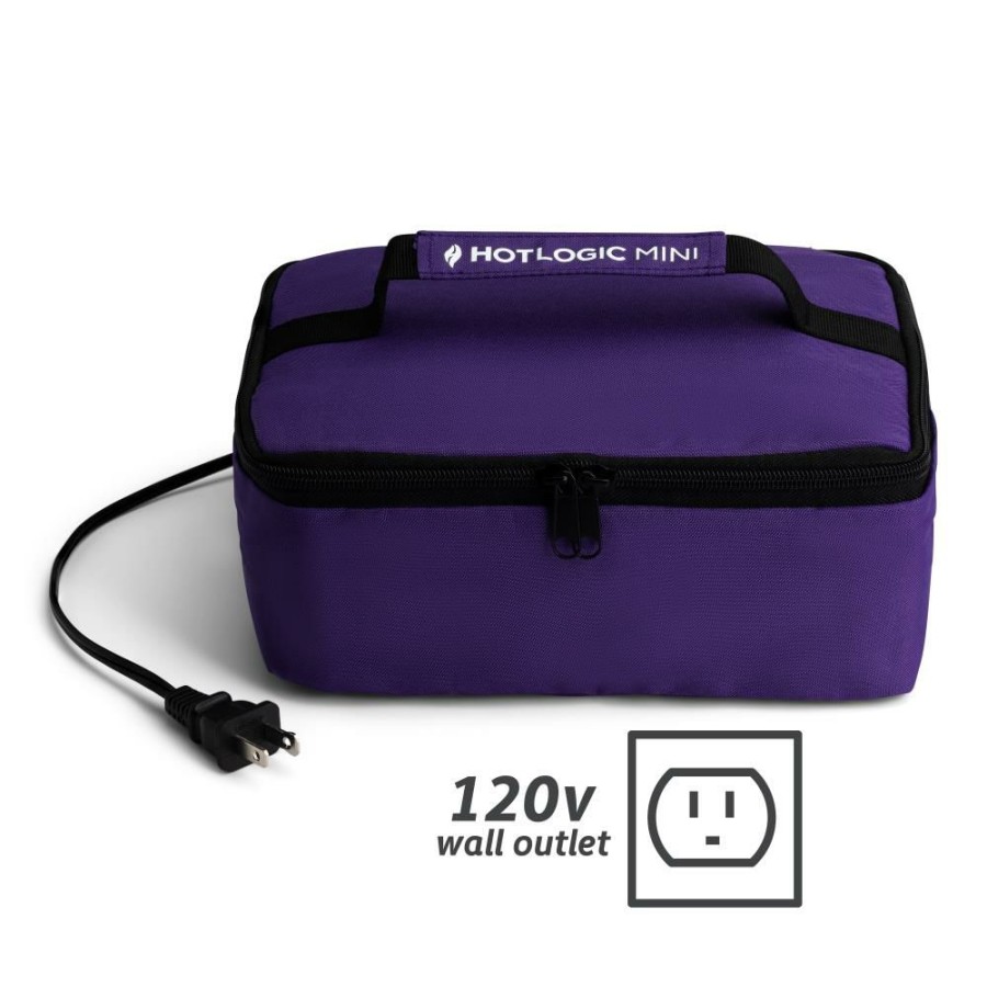 Cookers & Steamers * | Hotlogic Cookers & Steamers 1.5-Quart Purple Rectangle Slow Cooker