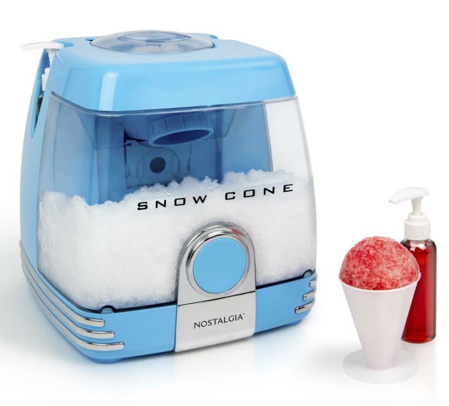 Specialty Appliances * | Nostalgia Specialty Appliances 240-Oz Blue Snow Cone Maker