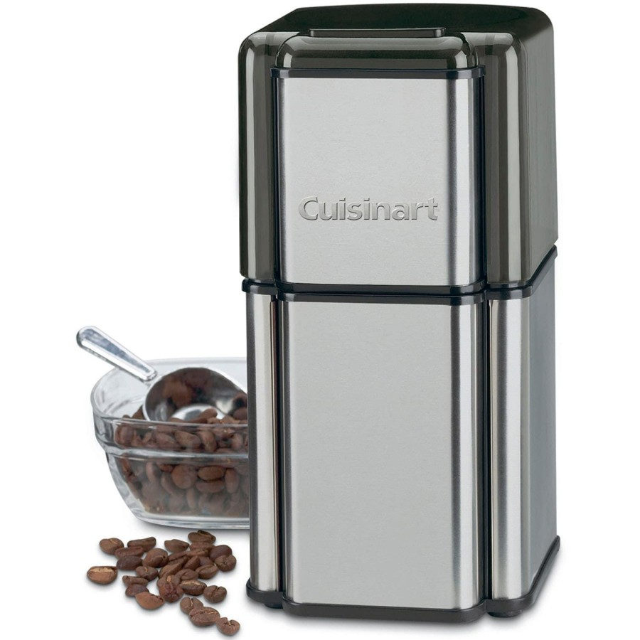 Espresso, Tea & Coffee Machines * | Cuisinart Espresso, Tea & Coffee Machines 3.2-Oz Stainless Steel Stainless Blade Coffee And Spices