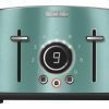 Toasters & Toaster Ovens * | Sencor Toasters & Toaster Ovens 4-Slice Green 1600-Watt Toaster