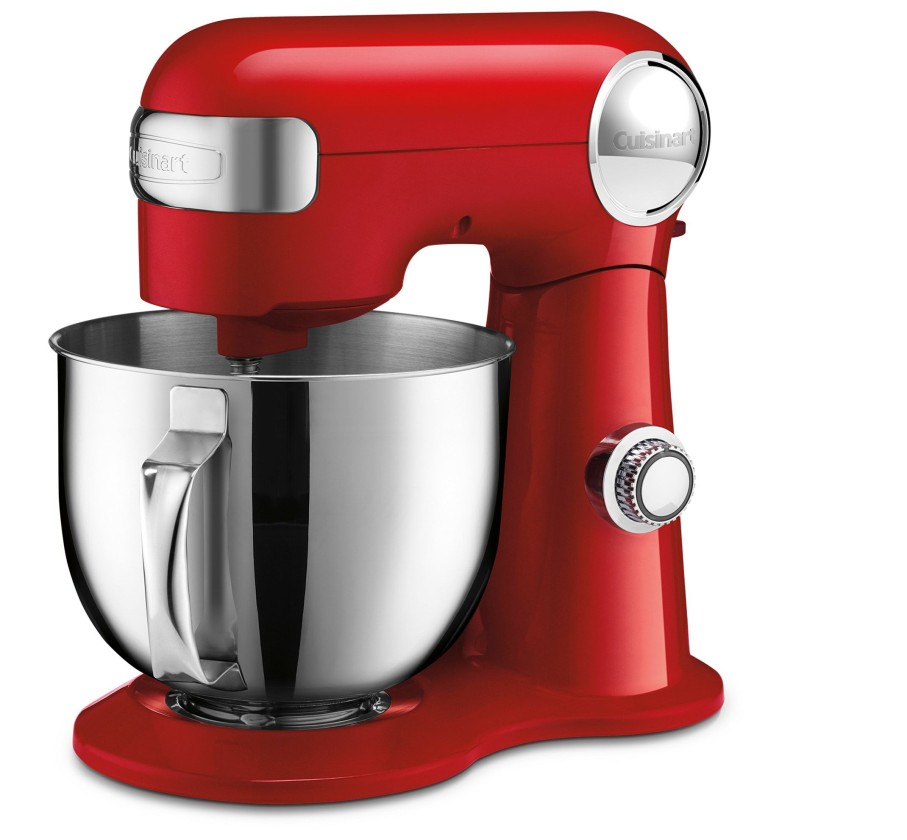 Mixers * | Cuisinart Mixers 5.5-Quart 12-Speed Red Residential Stand Mixer