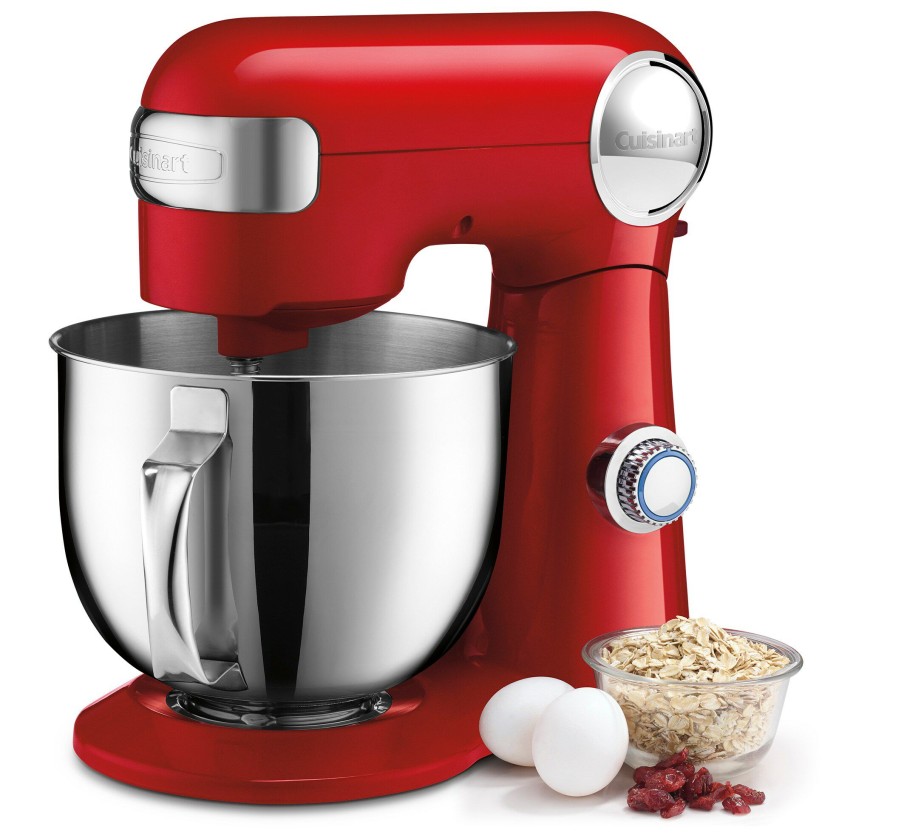 Mixers * | Cuisinart Mixers 5.5-Quart 12-Speed Red Residential Stand Mixer