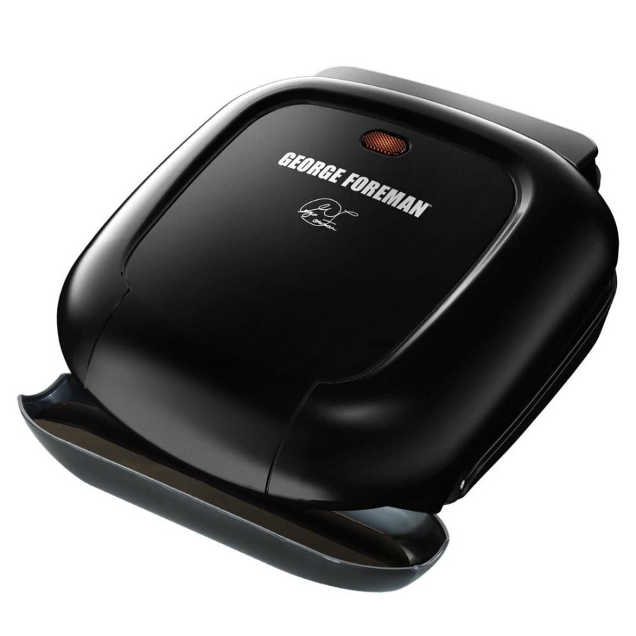 Indoor Grills, Skillets & Waffle Makers * | George Foreman Indoor Grills, Skillets & Waffle Makers 7.36-In L X 5.67-In W Non-Stick Residential